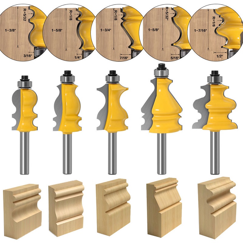 10pcs wood milling cutter set (2)