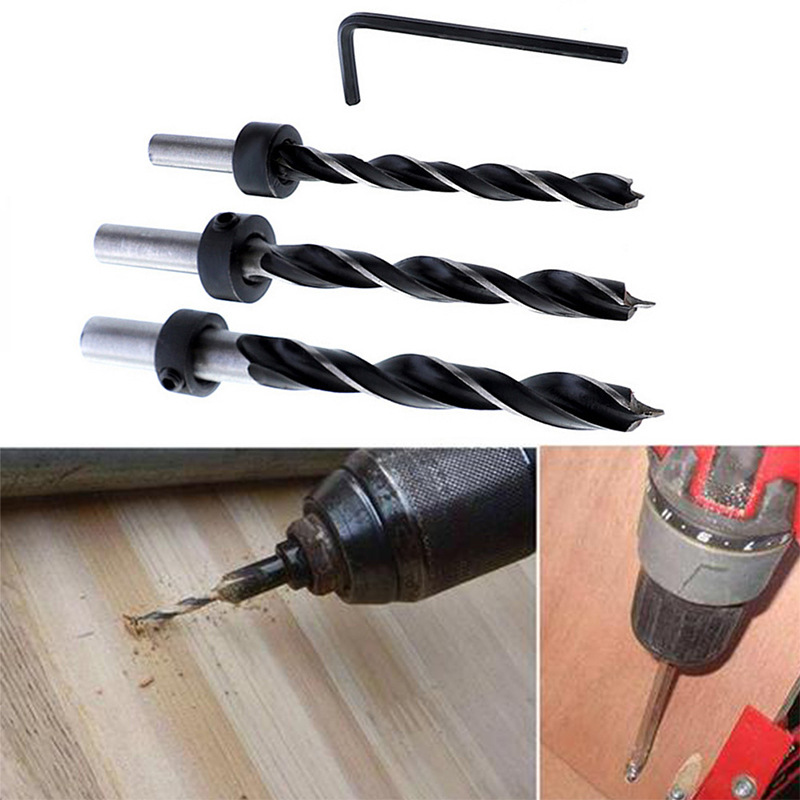 3pcs Countersink bits with stop ring for woodworking (3)