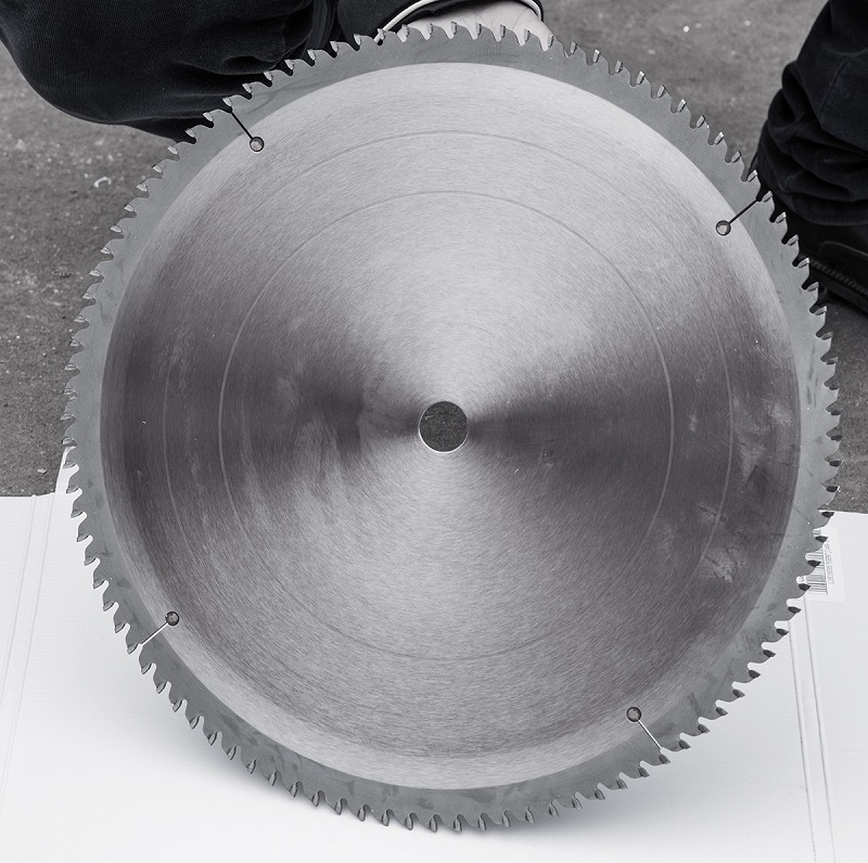 Lama per sega circolare TCT di grandi dimensioni per il taglio dell'alluminio (7)