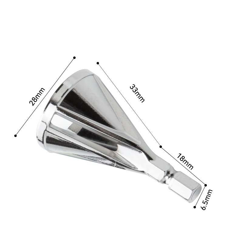 Escareador de uso externo com haste hexagonal ou triangular (3)