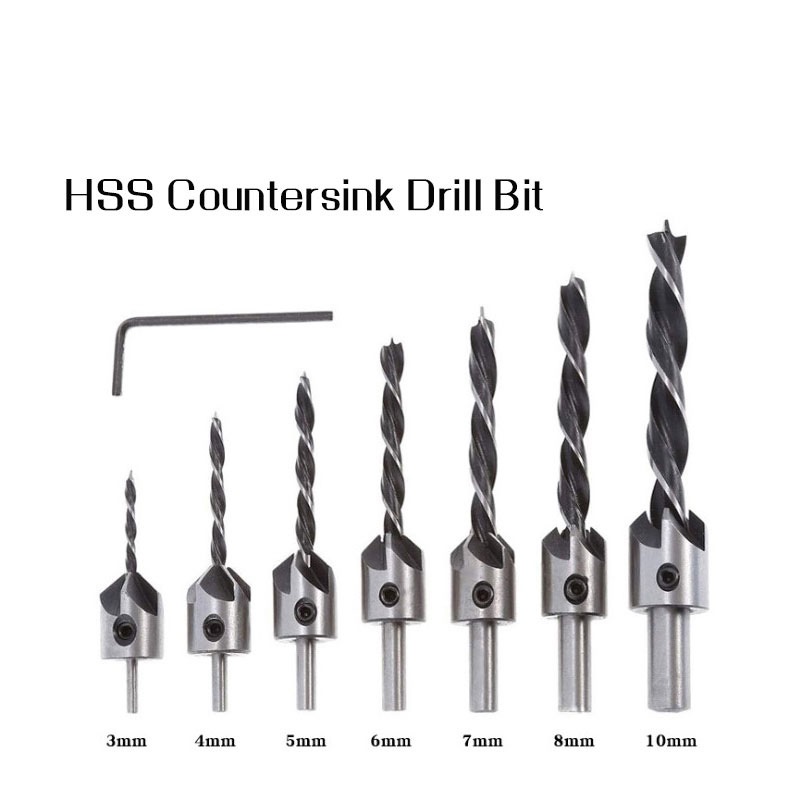 Carpentry countersink bits (4)