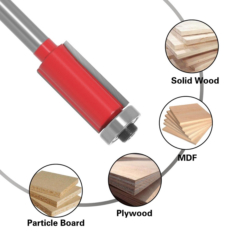 Double sides trim bits for woodworking (2)