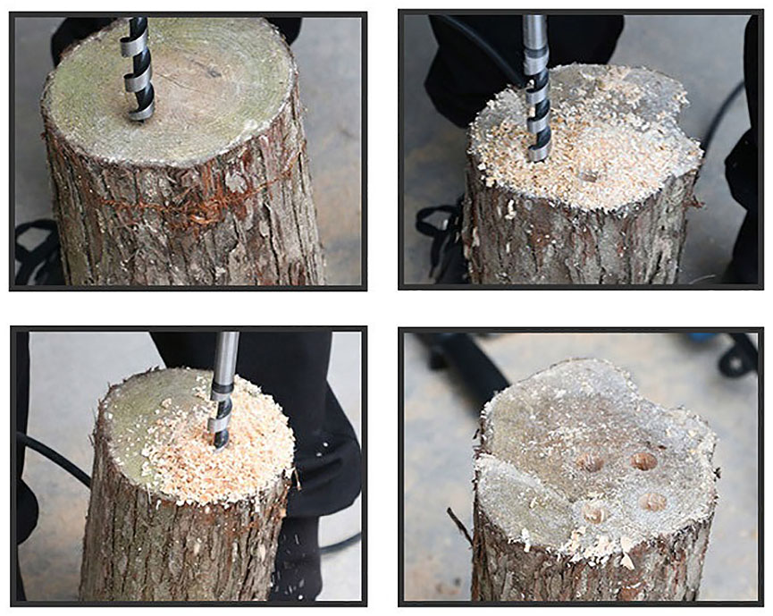 I-Hex Shank Auger Drill Bit ye-Wood Application