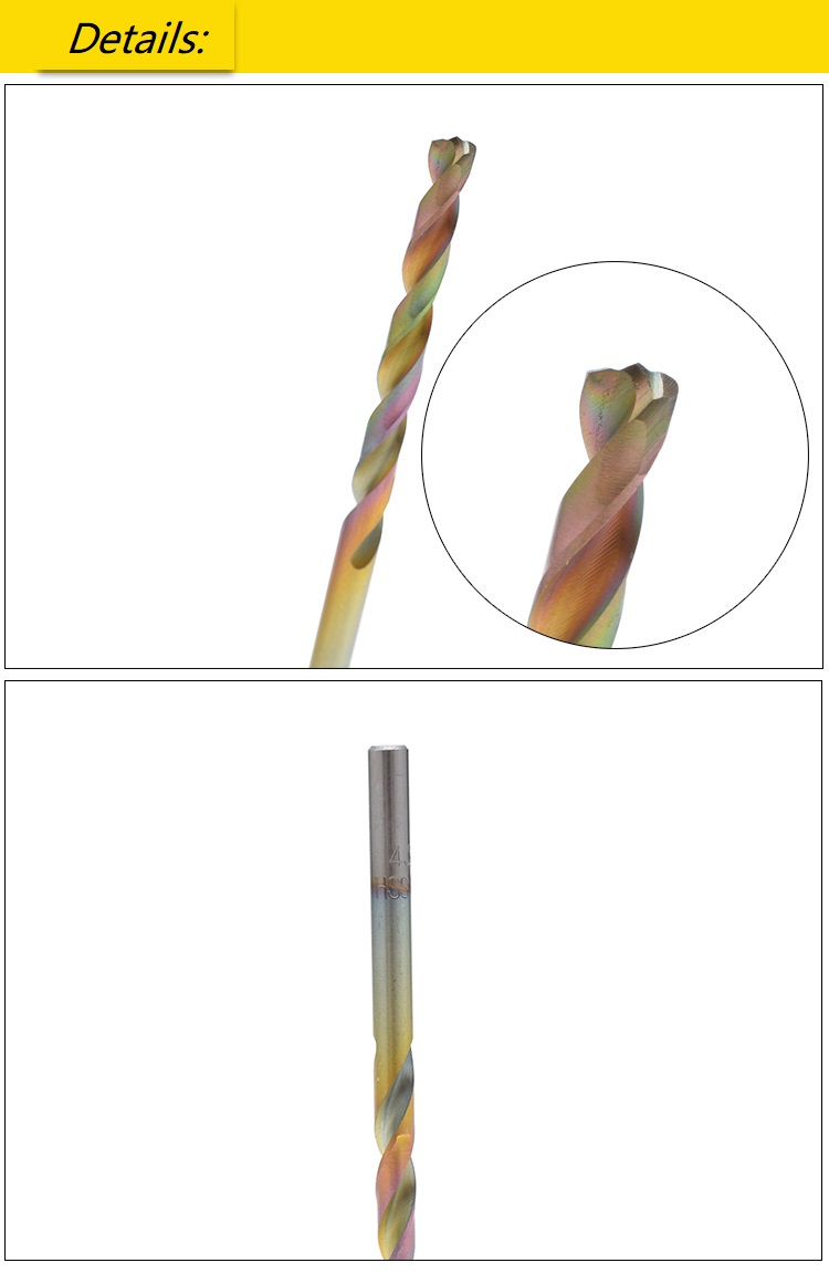 Rainbow HSS CO M35 twist drill bit (5)