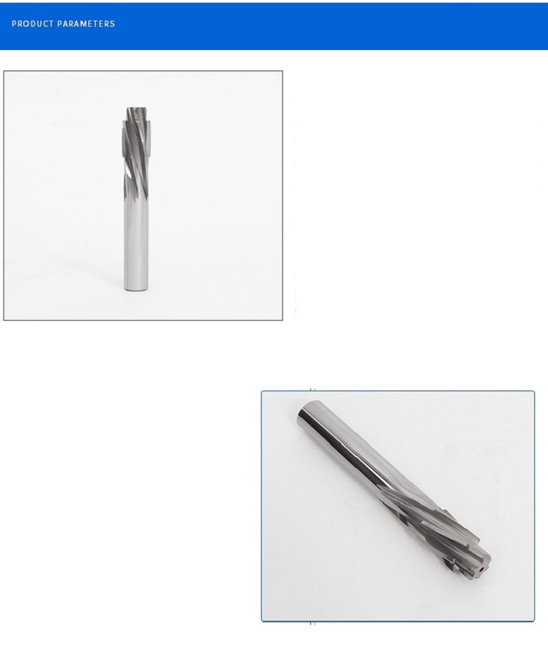 Tungsten carbide step reamer with internal cooling hole (4)