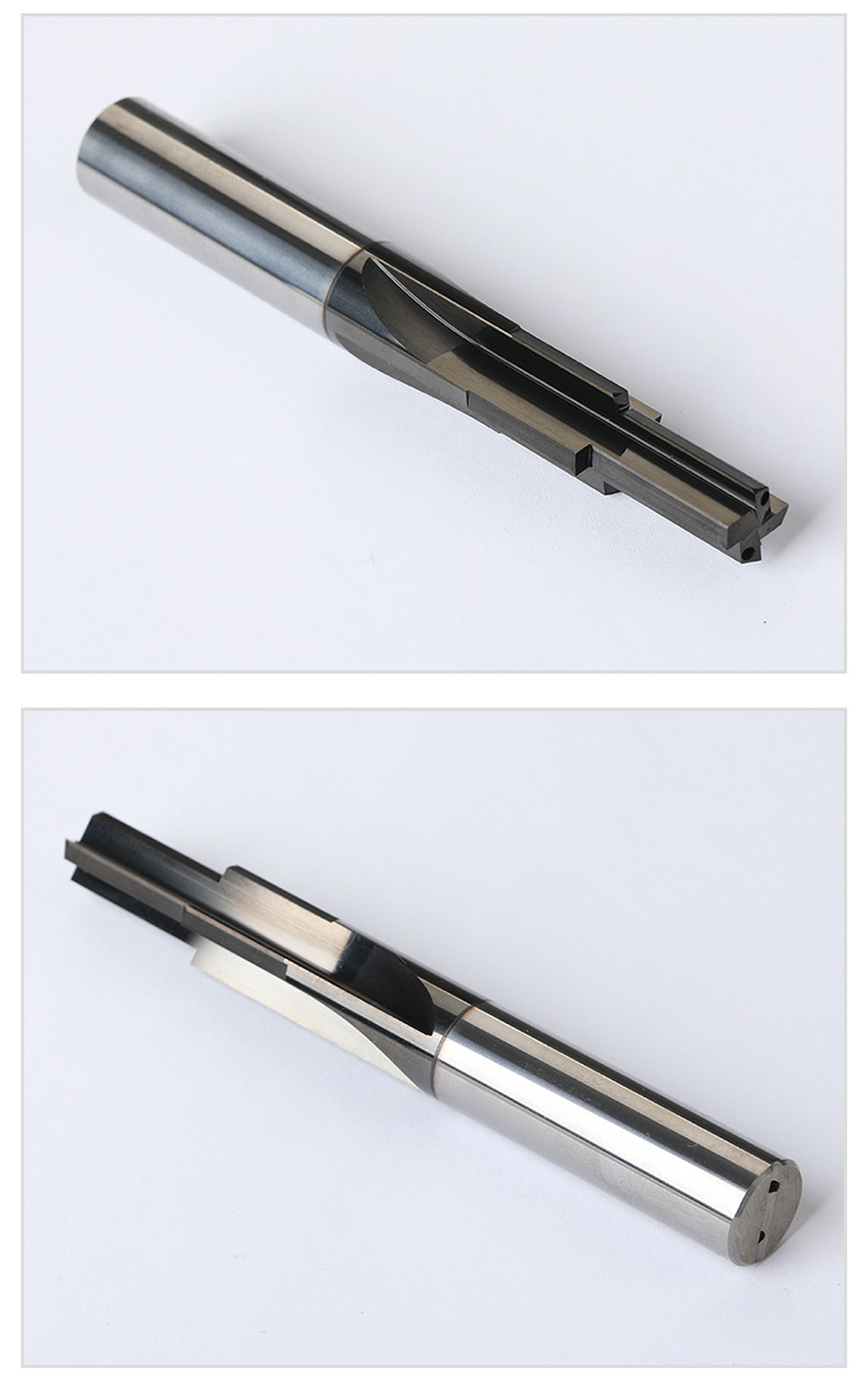 tungsten carbide step reamer with internal cooling holes details (2)